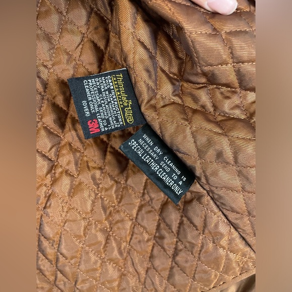 Wilson's Leather Pelle Studio Sz M Woman's Leather Jacket W/ Thinsulate - Picture 5 of 8